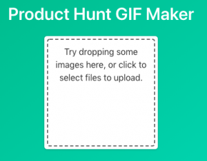 Gif icon maker for Product Hunt