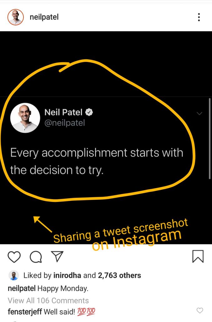 Neil Patel on Instagram