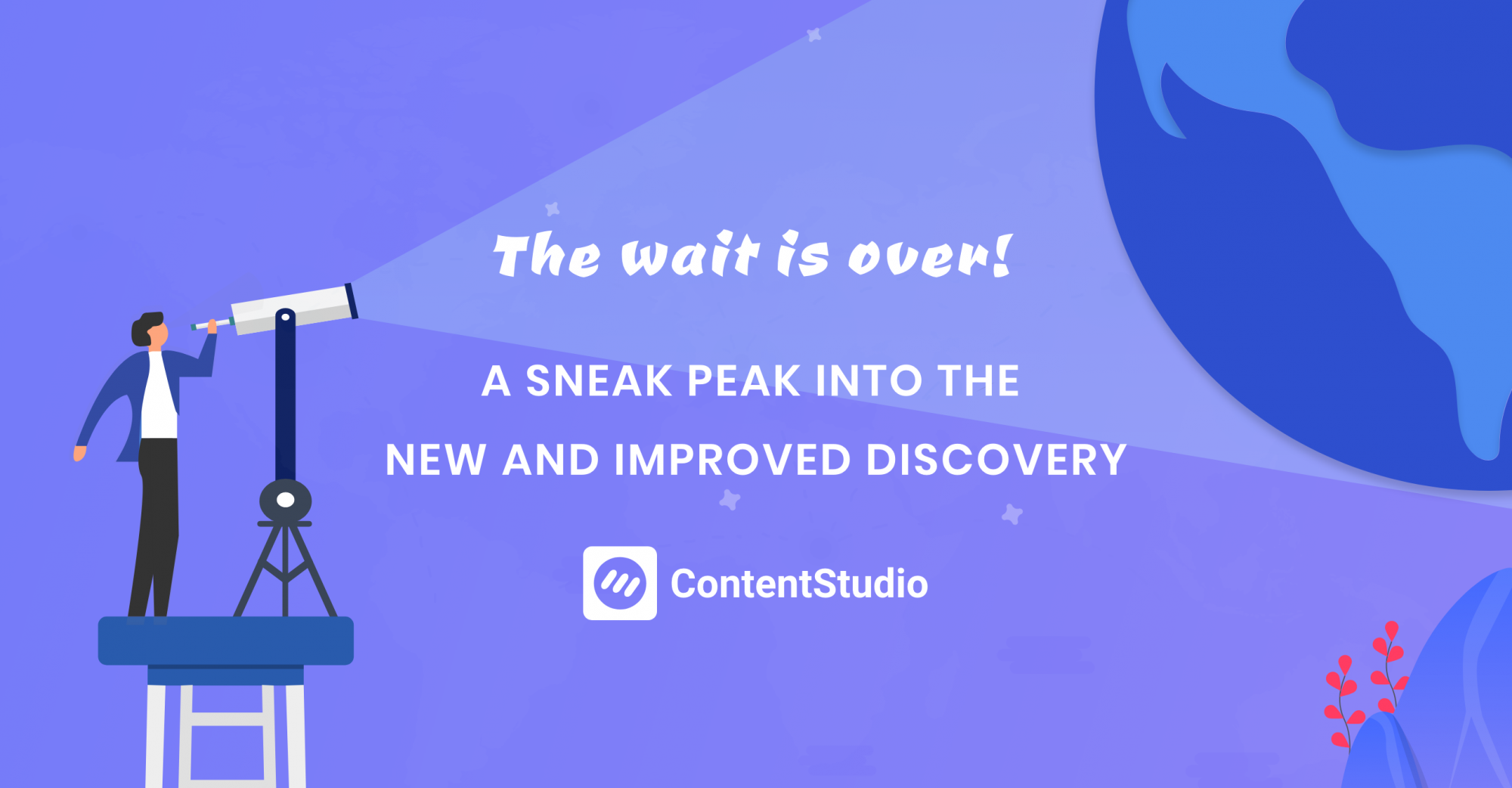 Content discovery - ContentStudio