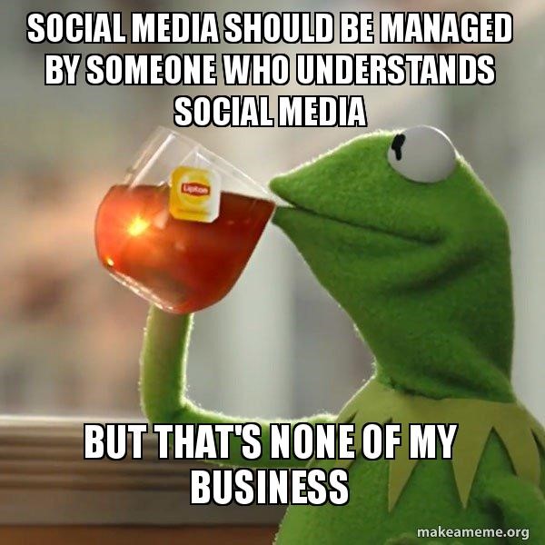 none of my business meme