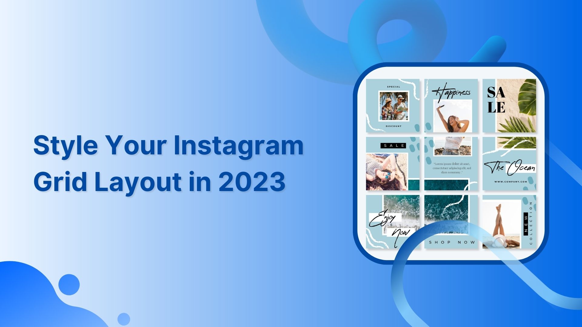 Style your Instagram Grid Layout in 2023
