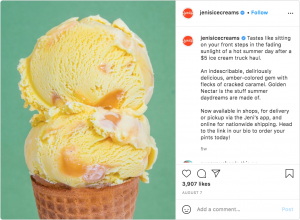 Jenis icecreme - social media marketing