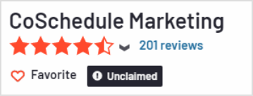 coschedule g2 rating