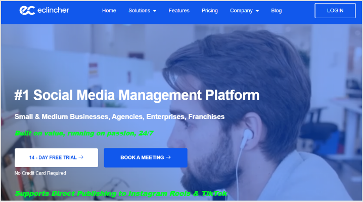 eclincher Social Media Management Tool