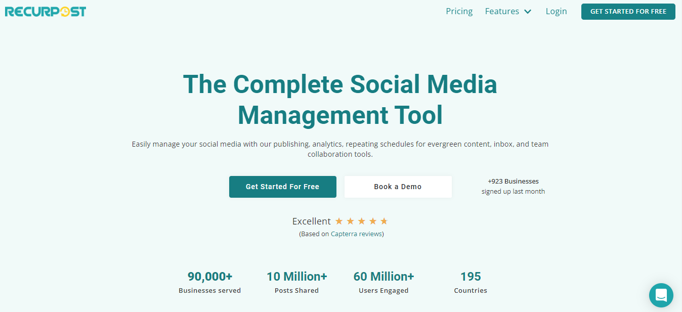 Recurpost social media management tool
