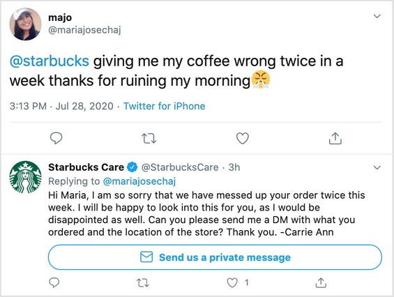 Starbucks-Empathic-Feedback