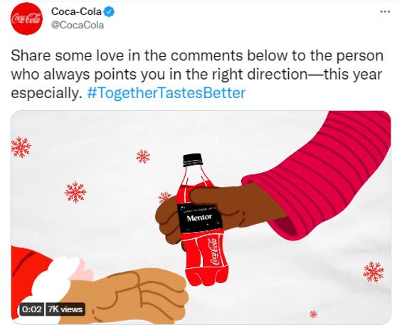 Coca-Cola's #TogetherTasteBetter