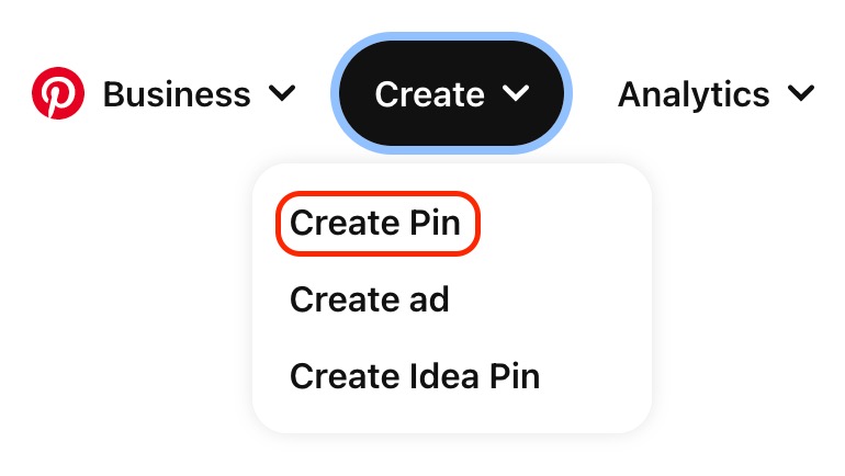 Create a Pin