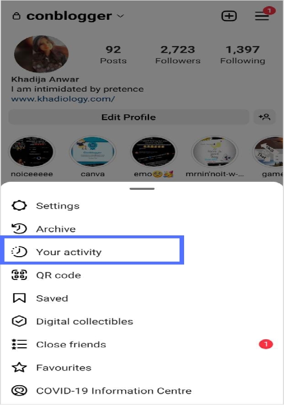 tap your activity
