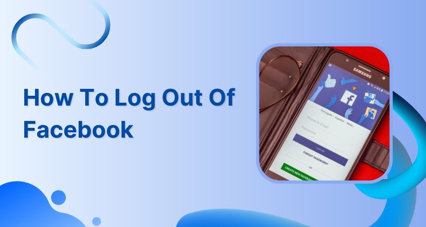 How to logout of facebook