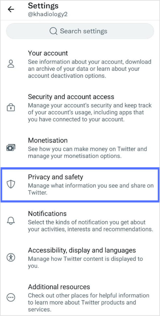 account safety