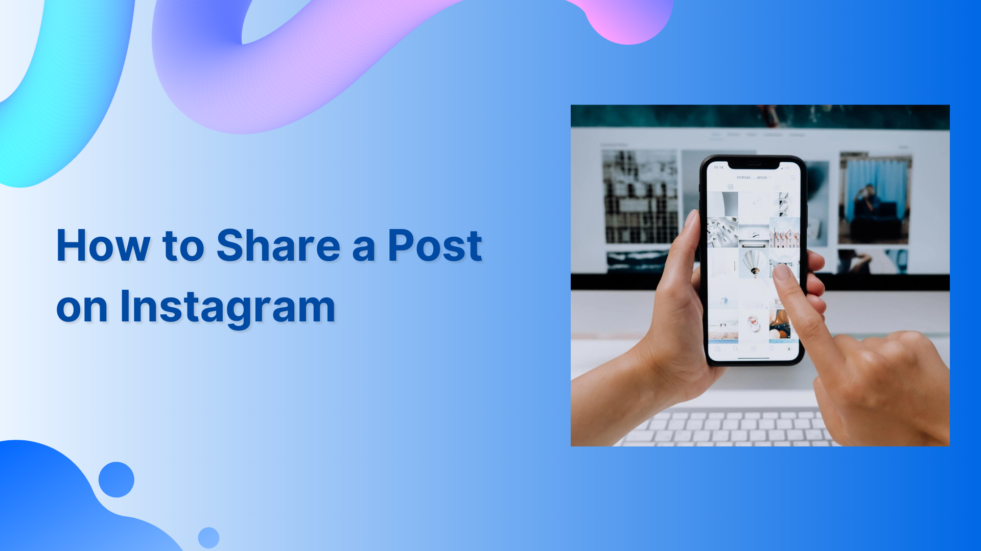 How to share a post on Instagram