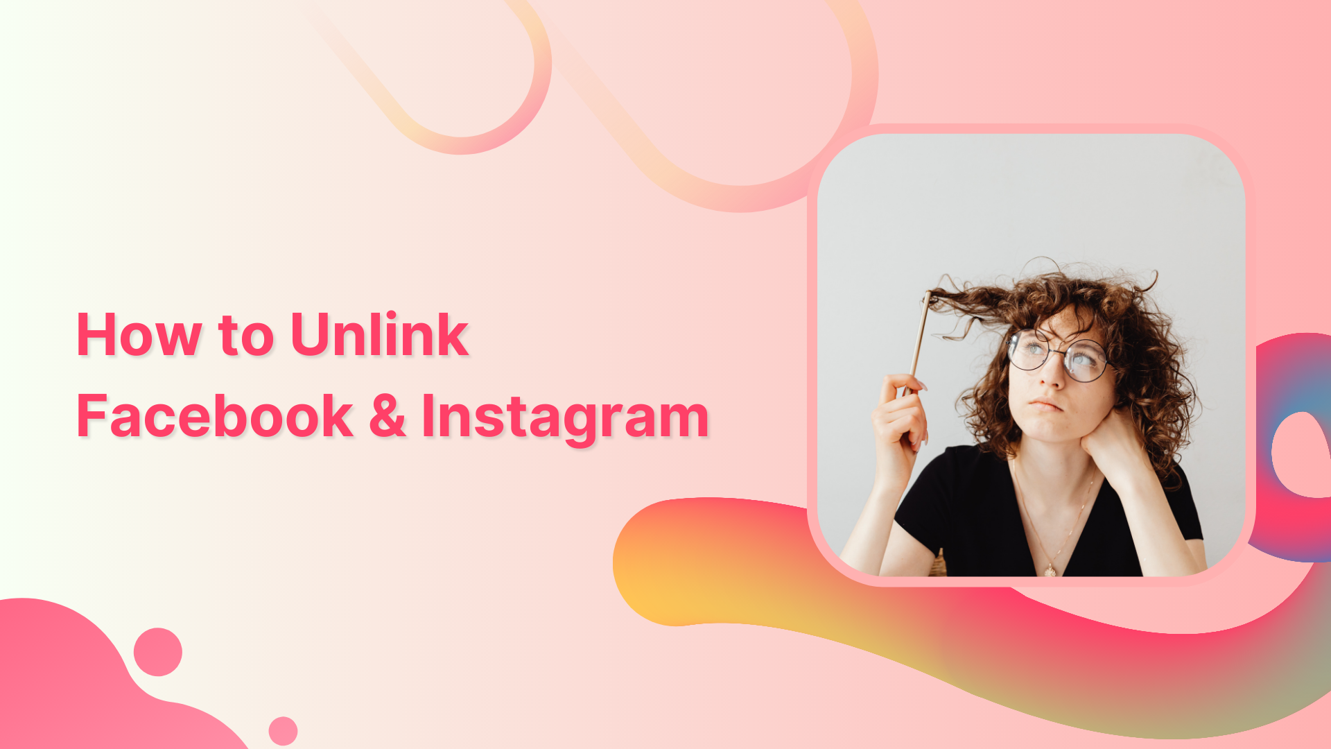 How to unlink Facebook and instagram