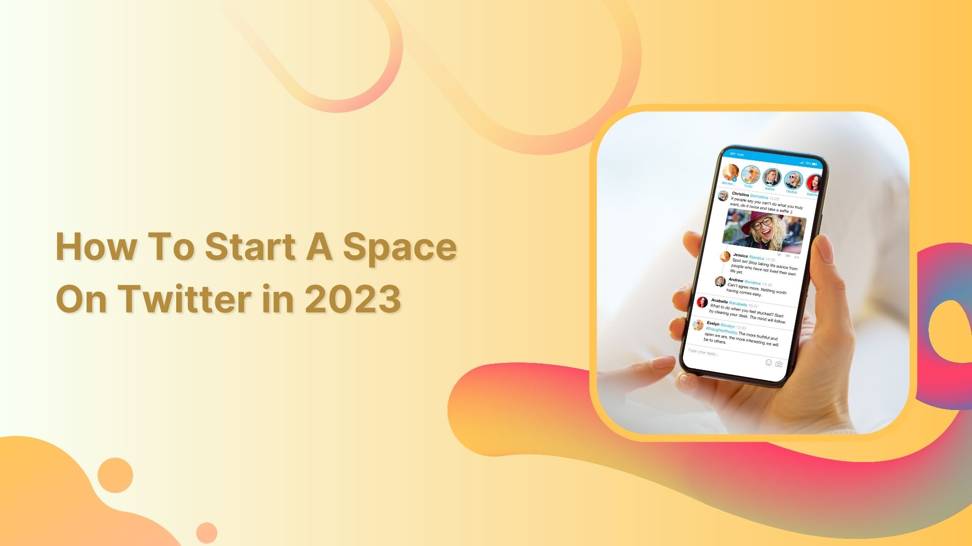How To Start A Space On Twitter in 2023