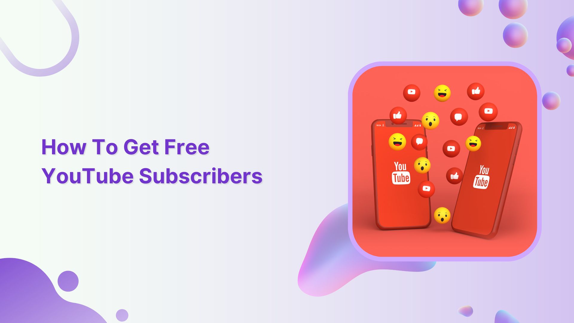 how to get free youtube subscribers