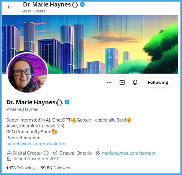 Dr. Marie Haynes
