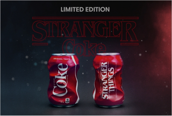 coke x stranger things