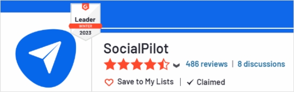 socialpilot g2 ratings