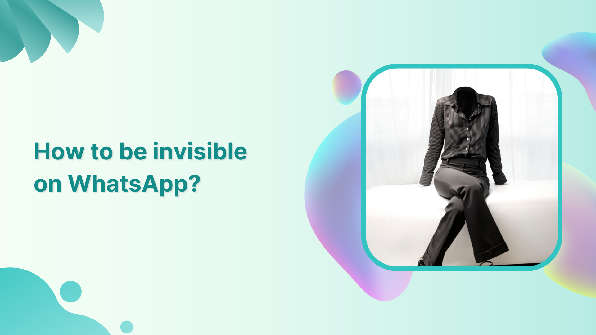 be invisible on whtsapp