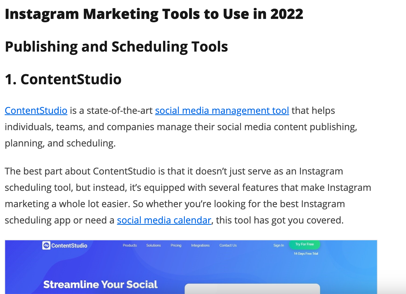 Review Your Marketing Tools