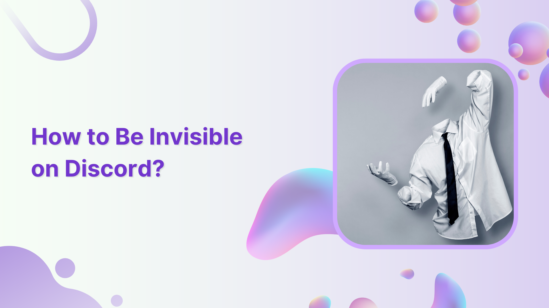 be invisible on Discord