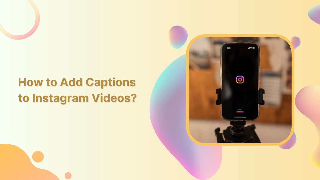 How to add Instagram captions