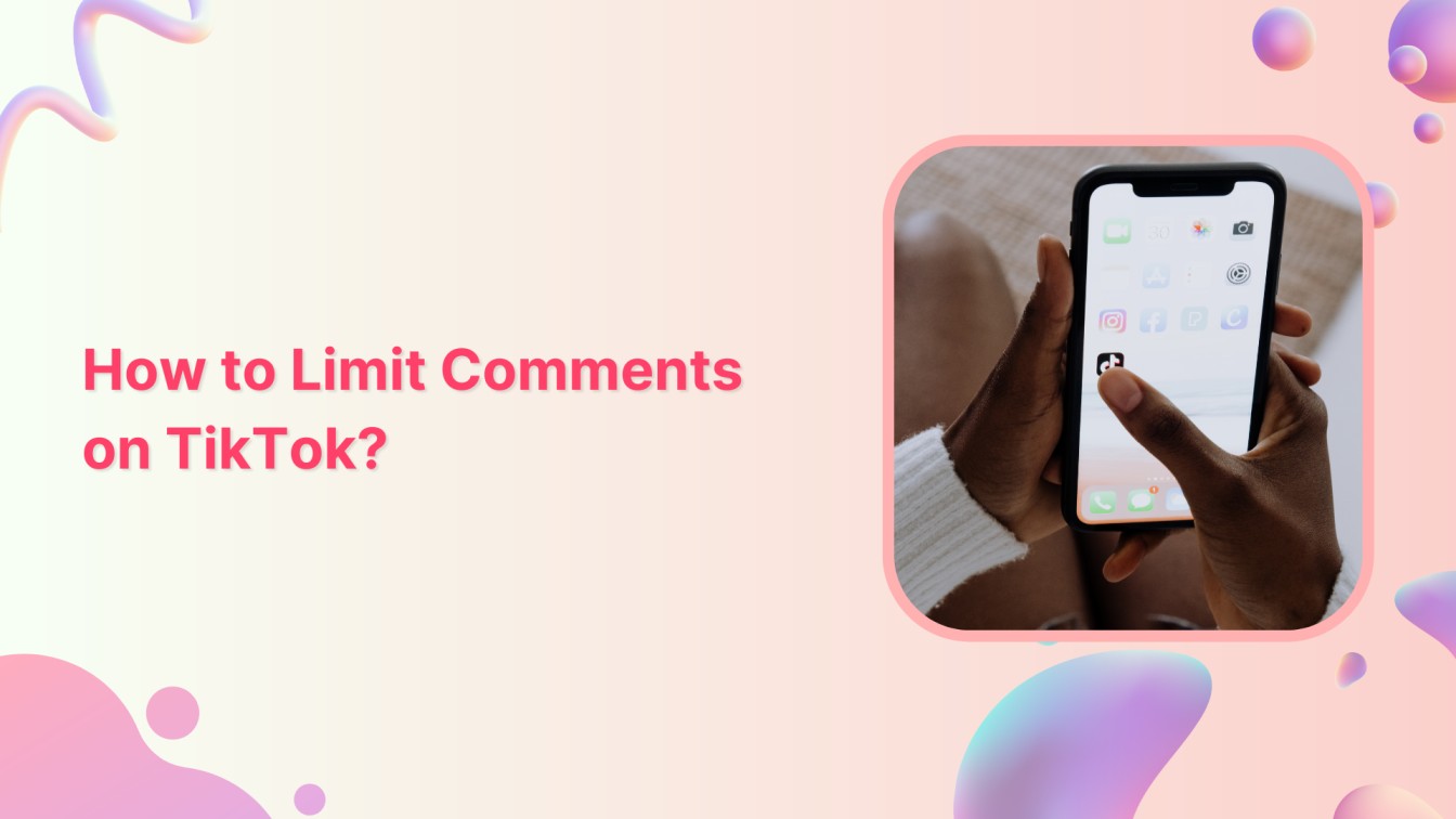 How to limit comments on TikTok