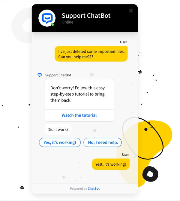 put your customer support on autopilot