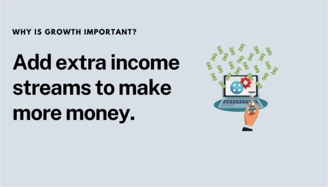 Add extra income streams