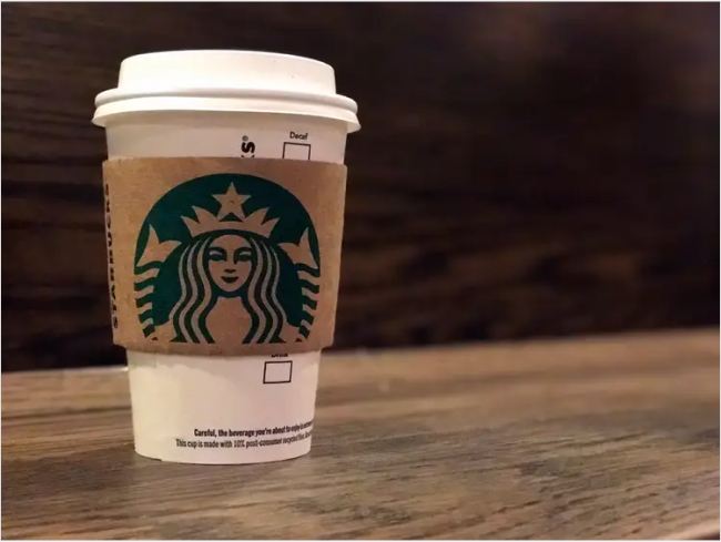 Starbucks trendy brand identity 
