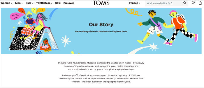  toms brand community
