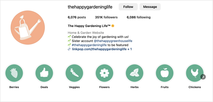 thehappygardening instagram community