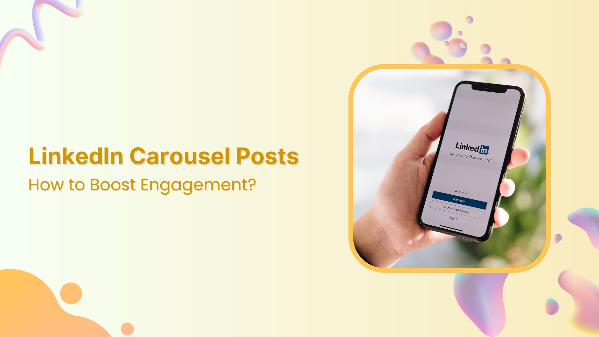 LinkedIn carousel posts