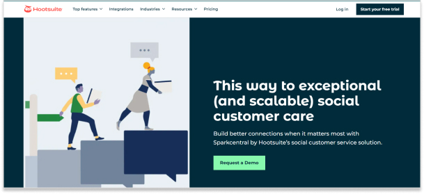 sparkcentral by hootsuite