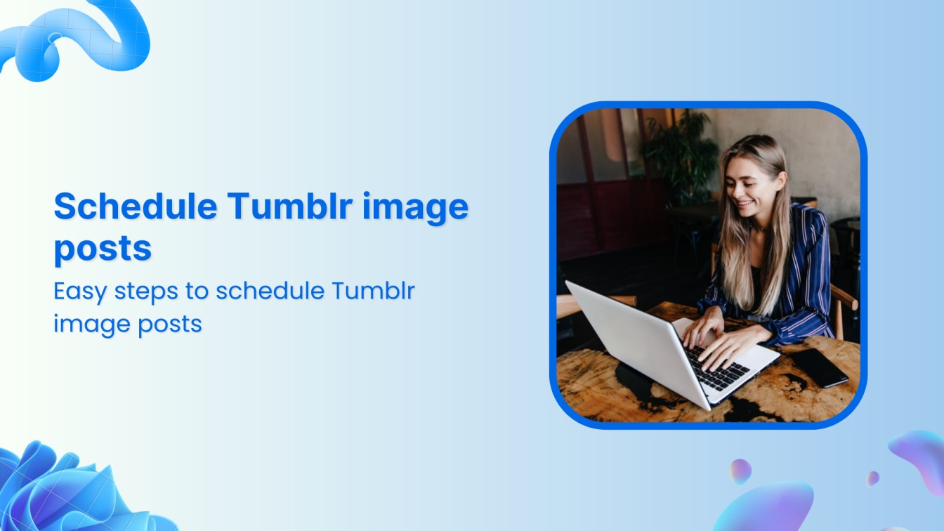 How to schedule Tumblr image posts